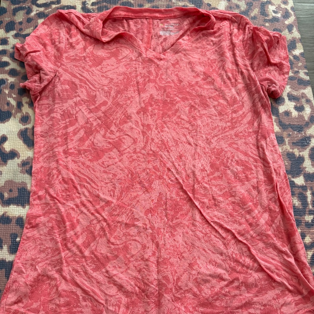 Coral tee shirt